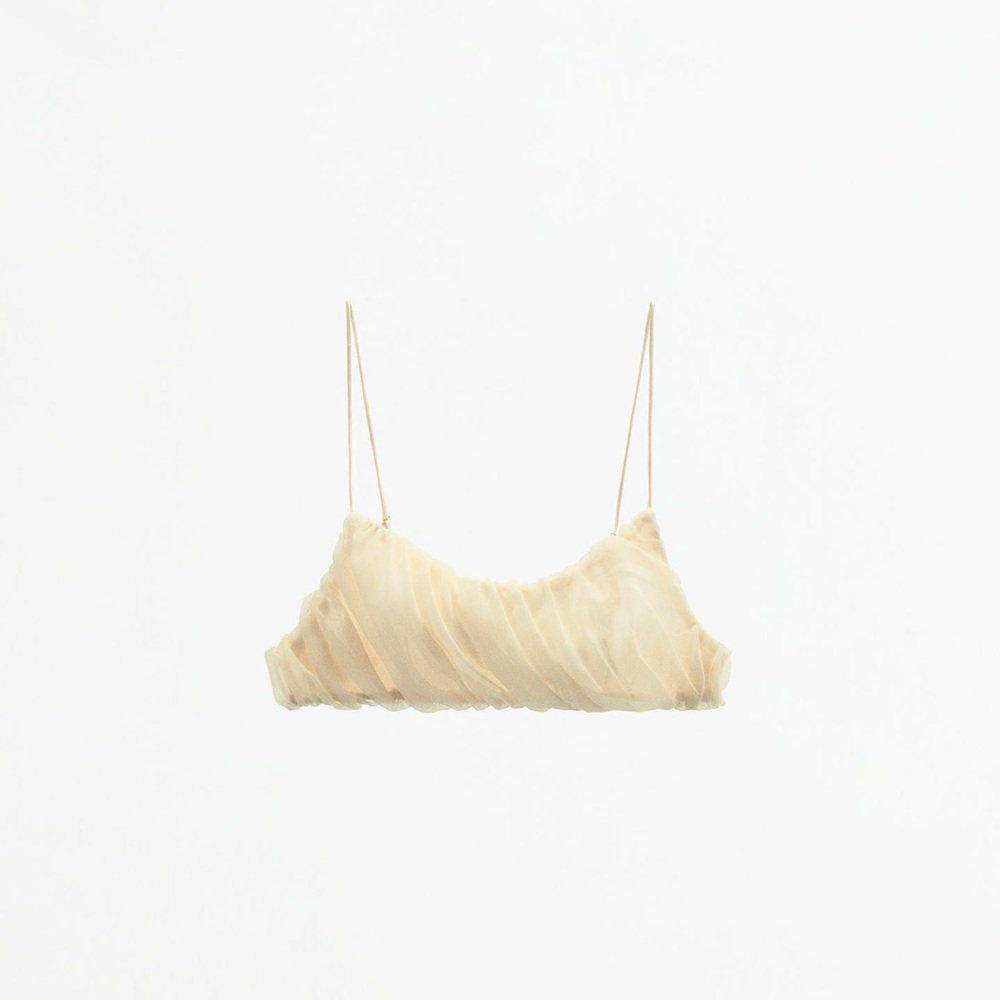Zara DRAPED BRA